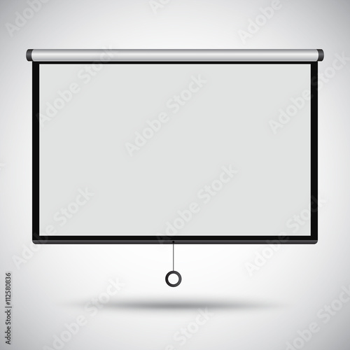 Projector blank screen