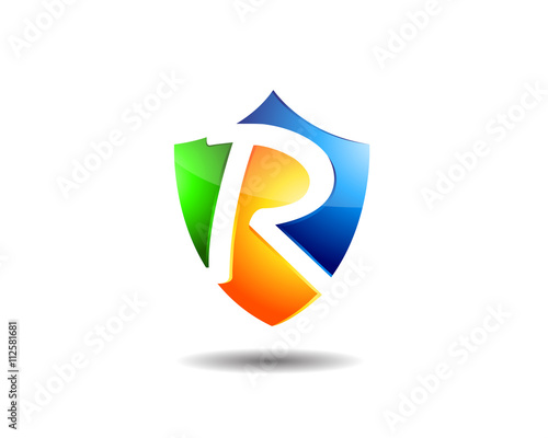 Exclusive R Shield Logo Icon Free Download Exclusive R Shield Logo Icon - GFXLoad