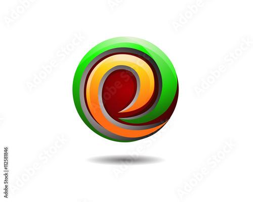 Glossy Internet company Logo 