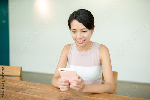 Young Woman use of mobile phone