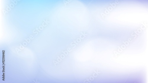 Light blue abstract gradient bokeh background