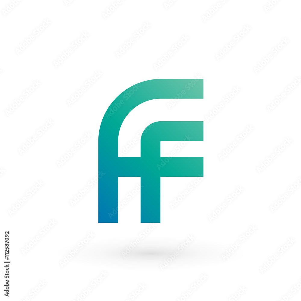 Abstract Letter F Logo Abstract Letter F Logo