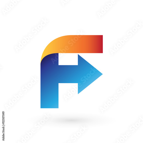 Abstract Letter F Logo Free Download Abstract Letter F Logo - GFXLoad