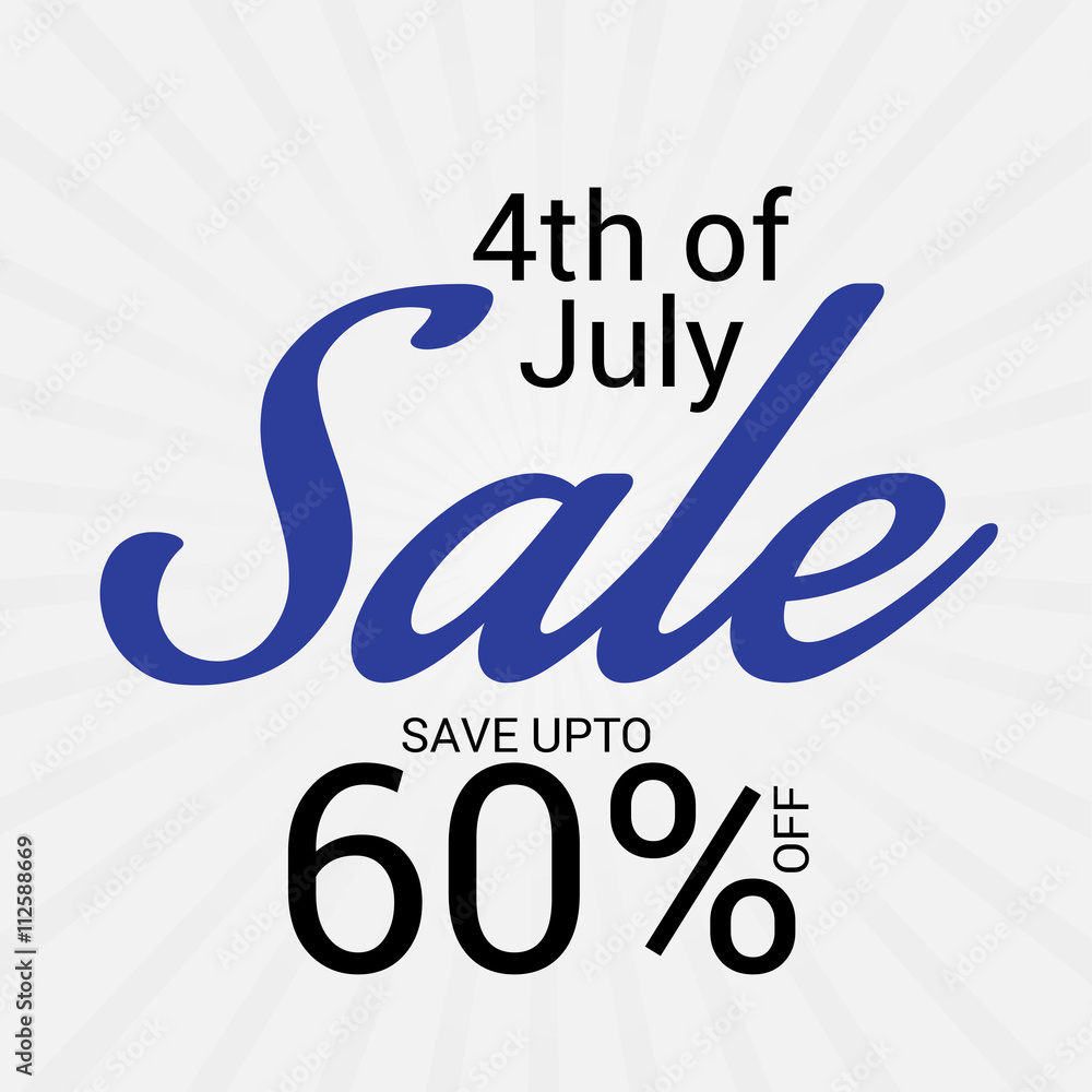 Fototapeta premium 4th of july independence day.