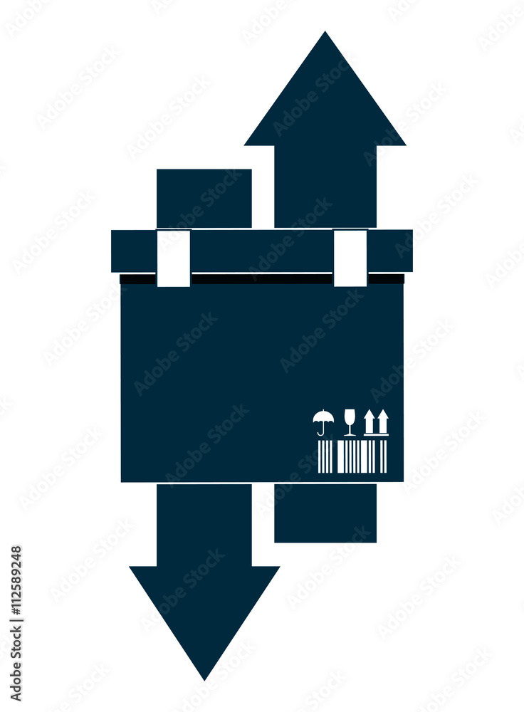Delivery design. Shipping icon. Flat illustration , vector Delivery design. Shipping icon. Flat illustration , vector
