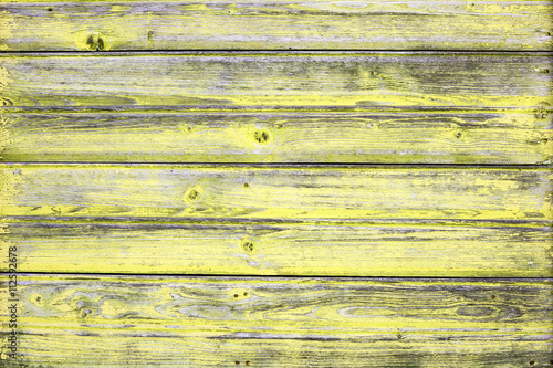 Fototapeta Naklejka Na Ścianę i Meble -  The old yellow wood texture with natural patterns