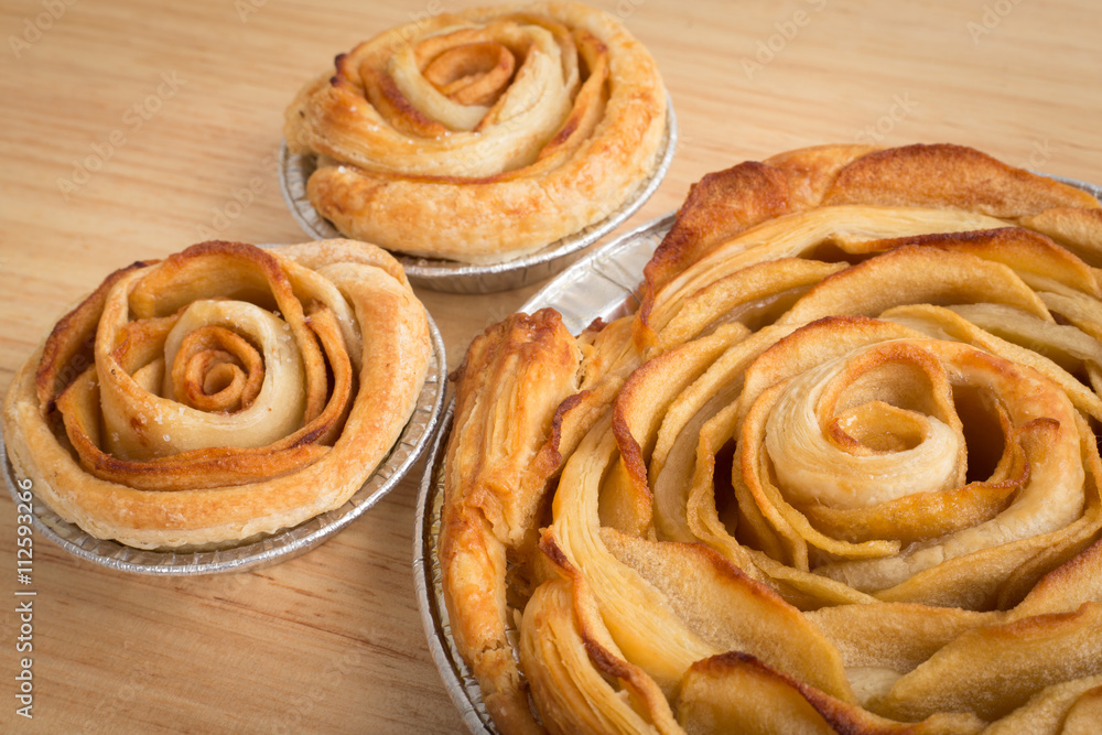Apple rose pie, Mini apple rose pies Apple rose pie, Mini apple rose pies