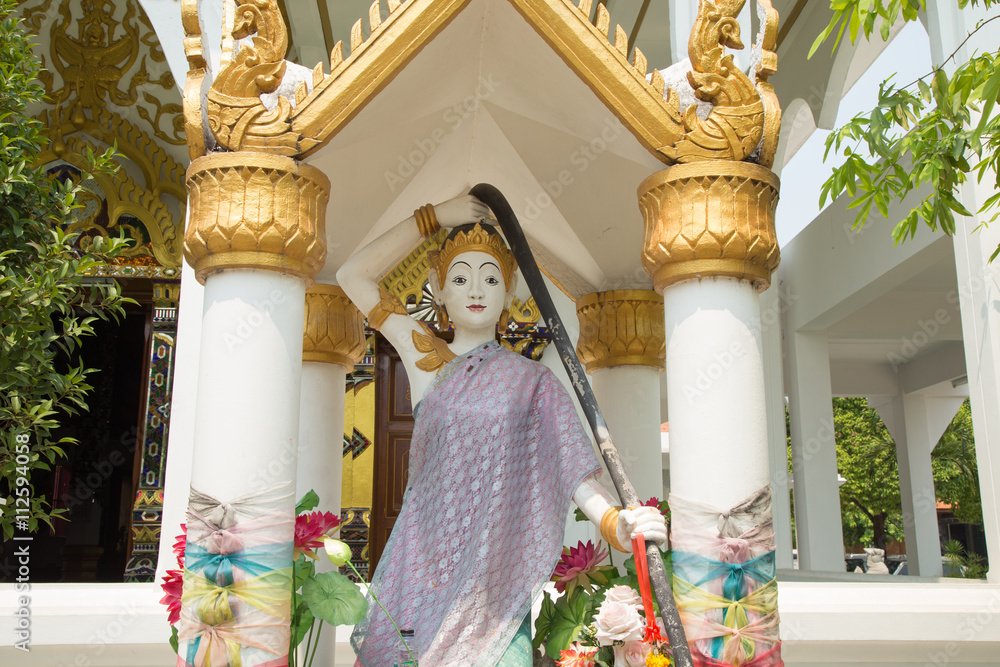 Phra Mae Thorani, Thai angel statue