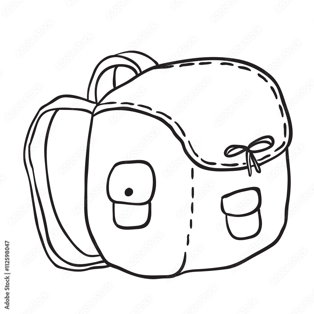 black and white camping bag black and white camping bag