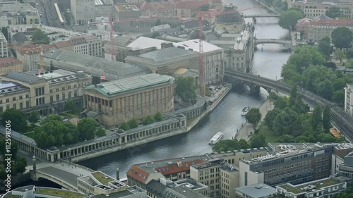 View From Berlin TV Tower, National Gallery, Berlin - Graded and stabilized version. Watch also for the untouched, flat version . photo