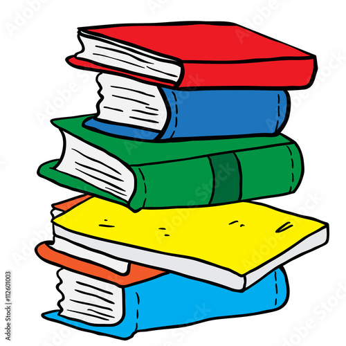 pile of books