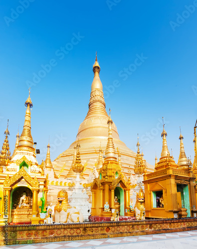 Shwedagon pagoda in Yangon. Myanmar. © Olga Khoroshunova