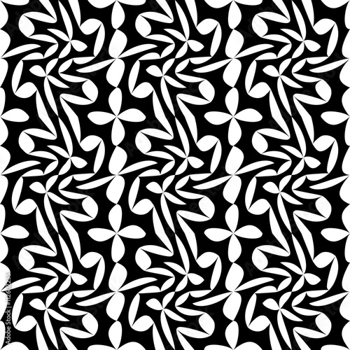 Vector modern abstract geometry trippy pattern. black and white seamless geometric background . subtle pillow and bed sheet design. creative art deco. hipster fashion print