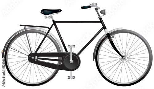 Bicycle, Roadster or simply city-bike, a city bicycle, European city bike (ECB), utility bicycle designed for practical transportation, popular in Great Britten, Denmark, Netherlands