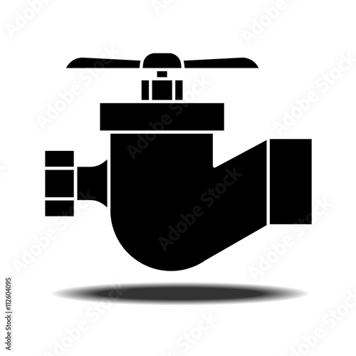 Sanitaryware tap icon.