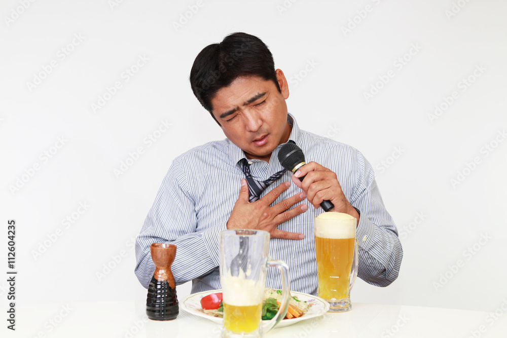 酔った男性 酔った男性