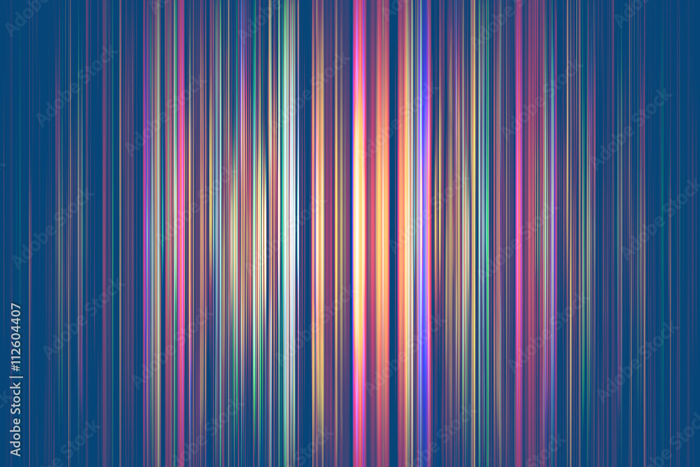 Colourful light streaks - obrazy, fototapety, plakaty 