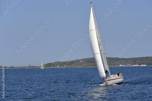 Segelboot vor Hiddensee