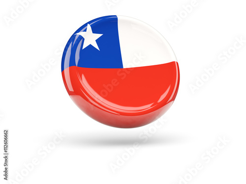 Flag of chile. Round icon Free Download Flag of chile. Round icon - GFXLoad
