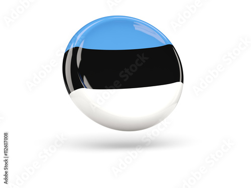Flag of estonia. Round icon Free Download Flag of estonia. Round icon - GFXLoad