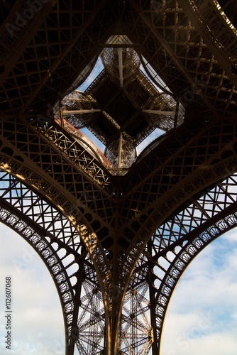 Detail of Eiffel Tower, Paris