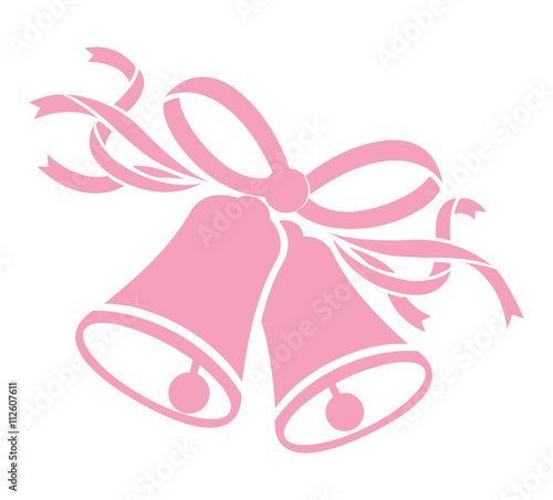 wedding pink bells