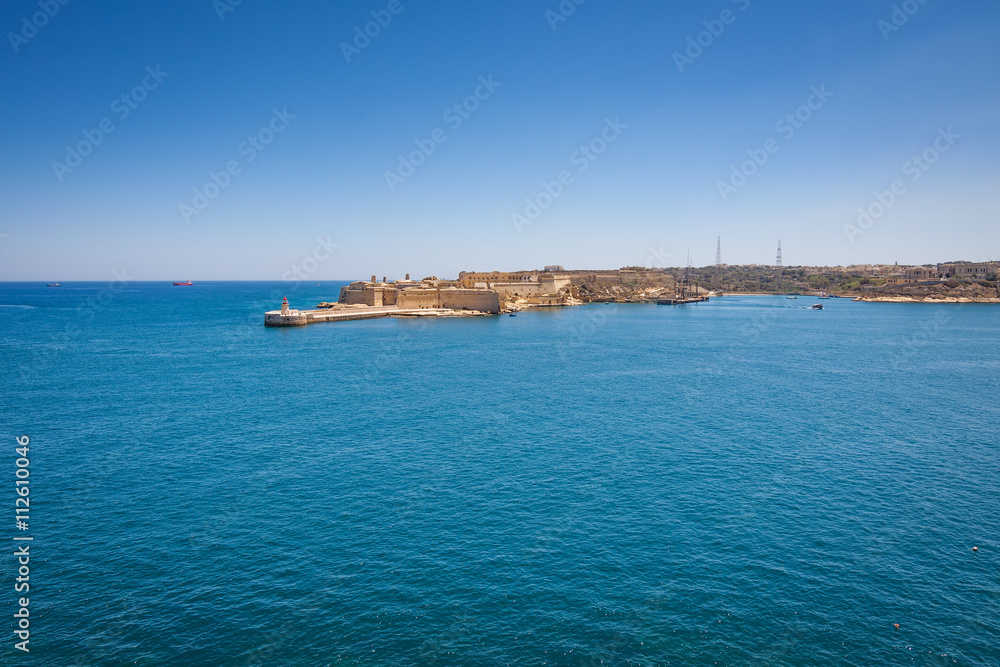  View of Fort Ricasoli