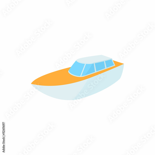 Boat icon  cartoon style