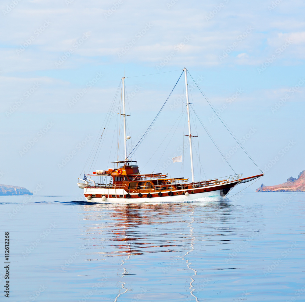 building from one boat in europe greece santorini island hou building from one boat in europe greece santorini island hou