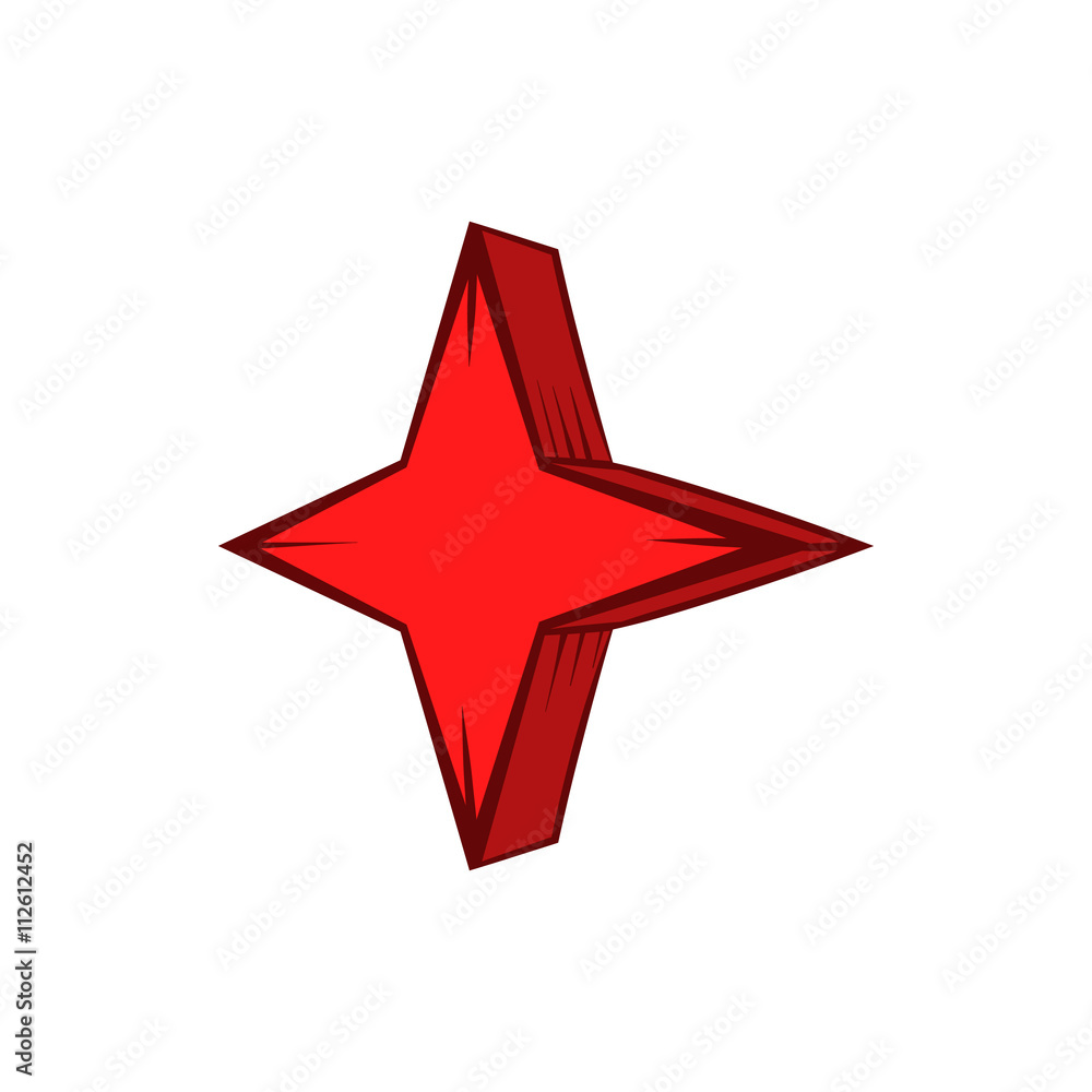 Obraz premium Star Icon, hand drawn style