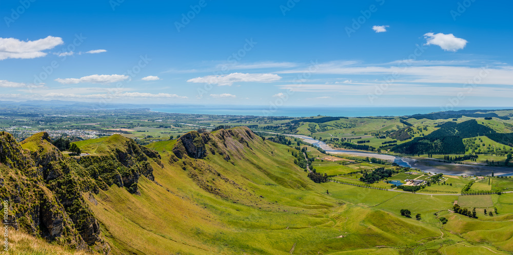Fototapeta premium Te Mata Peak to Napier