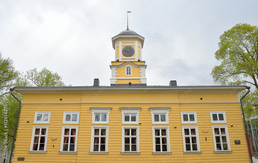 The old city hall building in Lappeenranta.
