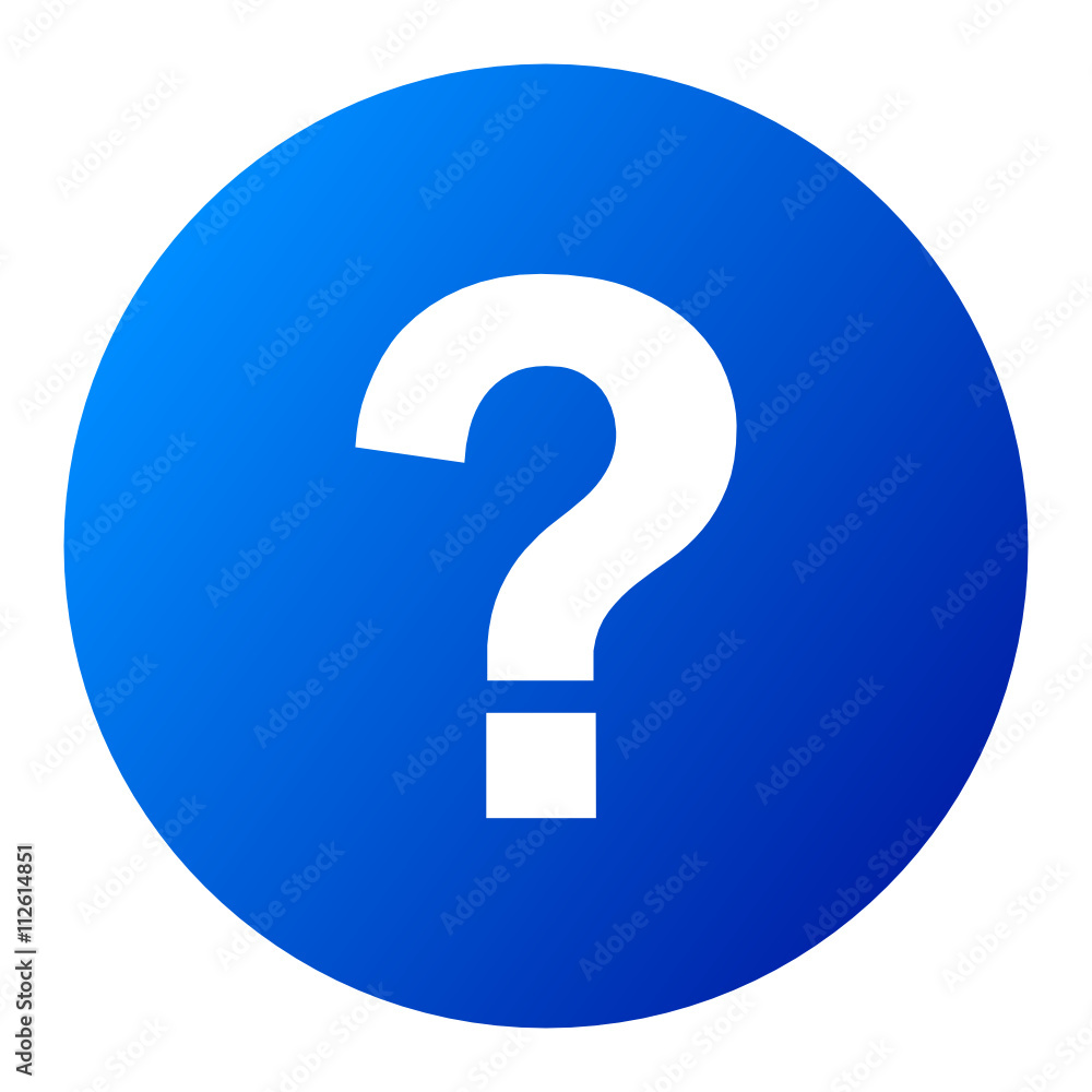 Fragezeichen Info Button Blau Fragezeichen Info Button Blau