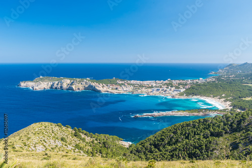 Cala Agulla and beautiful coast at Cala Ratjada of Mallorca, Spain © Simon Dannhauer