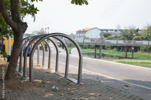 Modern Style Bike Rack
