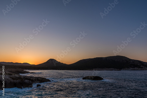 Sunset at Cala Agulla on Mallorca, Spain © Simon Dannhauer
