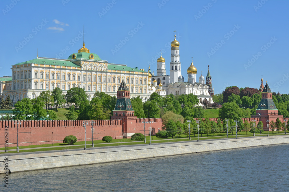 View of the Kremlin from the Moscow river