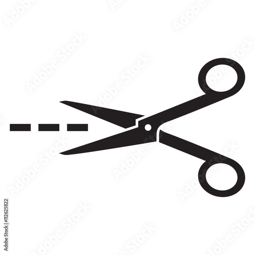 Scissors Cut Icon