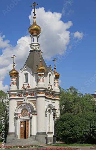 Chapel of St. Catherine at the Labor square in Yekaterinburg photo