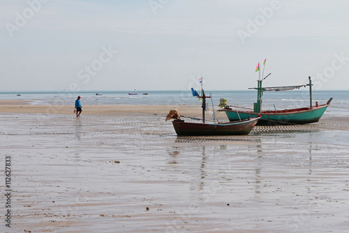 Fishing Boats on the beach © torsakh