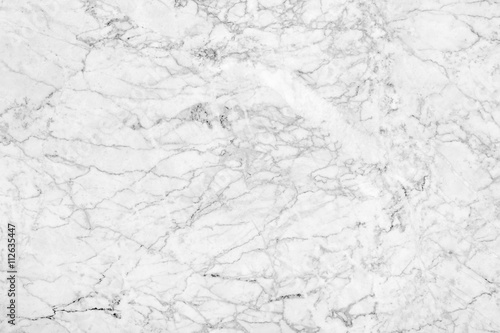 White marble texture background pattern with high resolution. © prapann