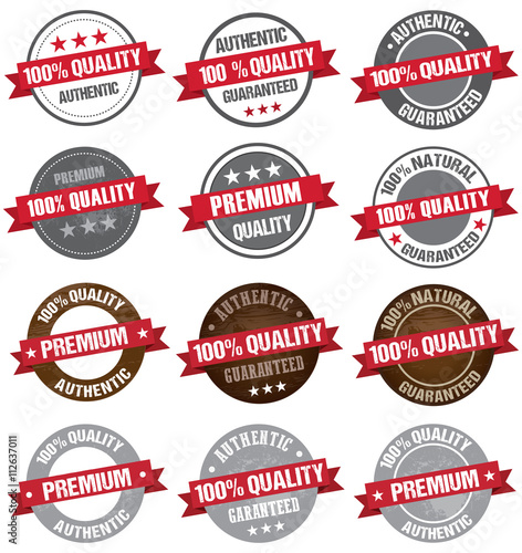  premium quality tag label