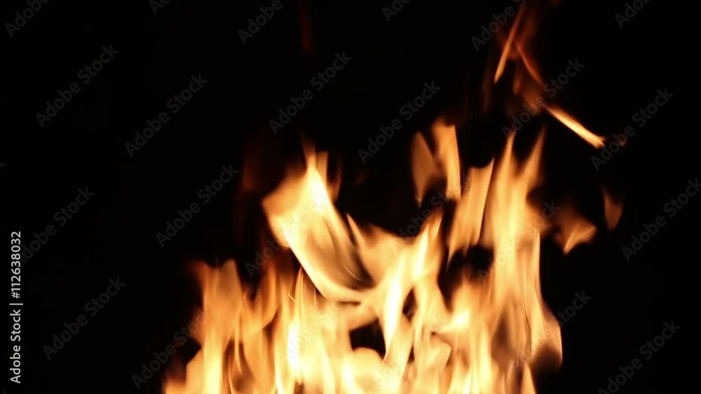igniting fire isolated on black background. Alpha-channel included igniting fire isolated on black background. Alpha-channel included