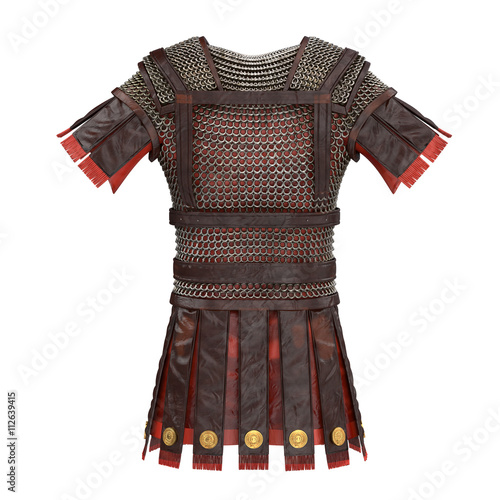 Roman armor 3d illustration photo