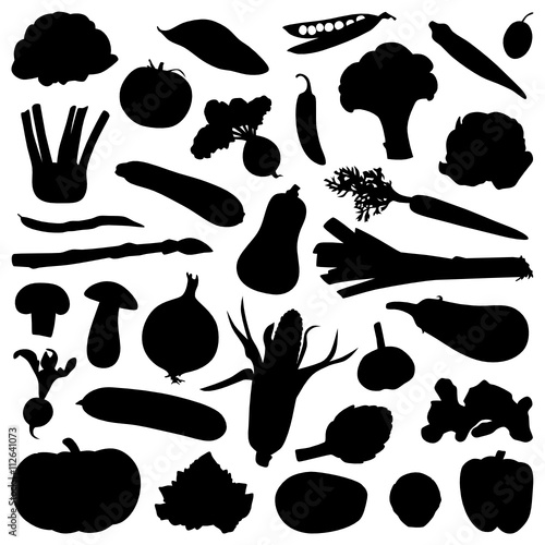 Set of Vegetables