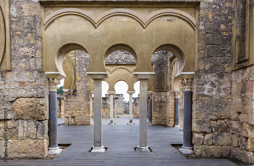 Medina Azahara. Important Muslim ruins of the Middle Ages, located on the outskirts of Cordoba. Spain