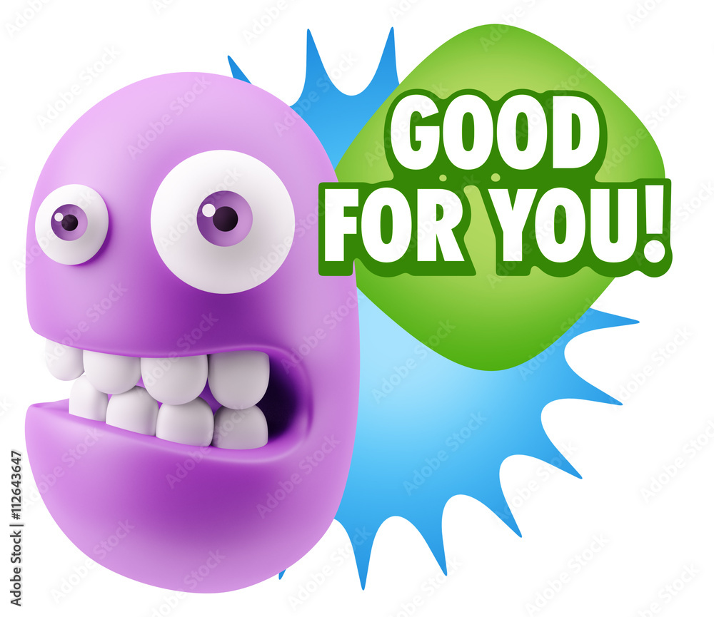 3d Rendering Smile Character Emoticon Expression saying Good For 3d Rendering Smile Character Emoticon Expression saying Good For