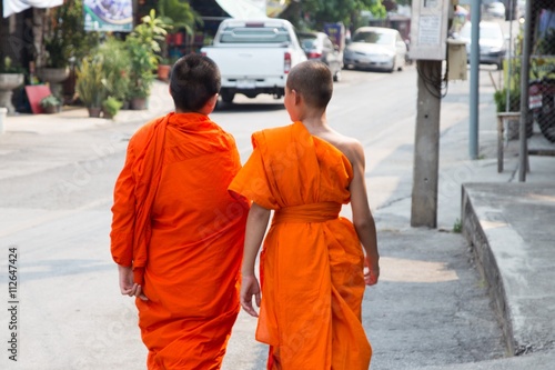 Buddhist novices at  Lampang, inThailand.
