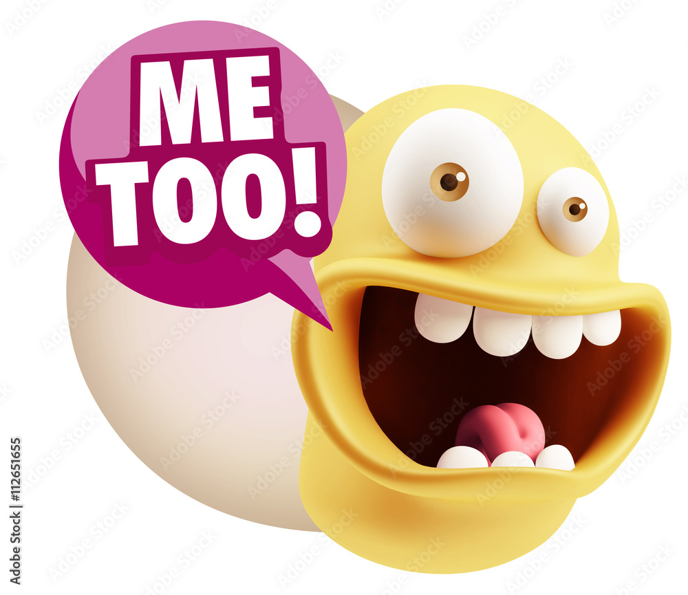 3d Illustration Laughing Character Emoji Expression saying Me To 3d Illustration Laughing Character Emoji Expression saying Me To