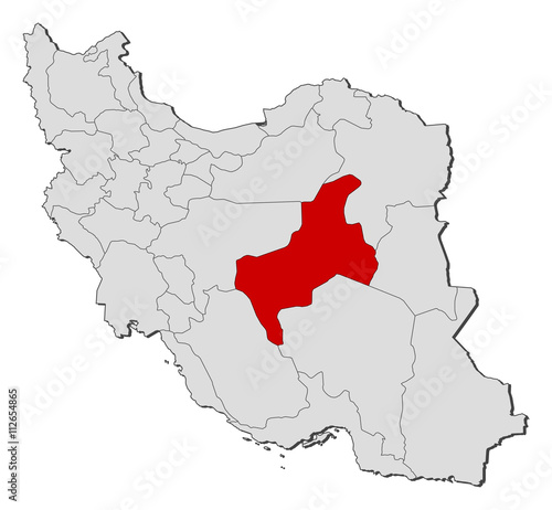 Map - Iran  Yazd